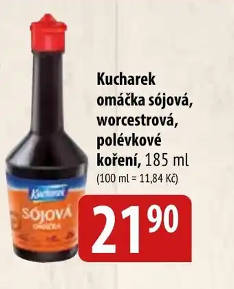 Bala Kucharek omáčka sójová, worcestrová, polévkové koření, 185 ml nabídka