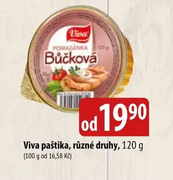 Bala Viva paštika, různé druhy, 120 g nabídka