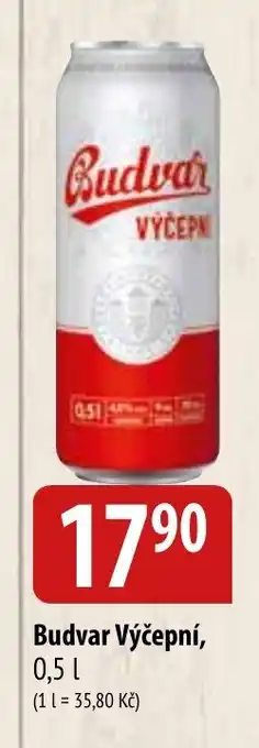 Bala Budvar Výčepní, 0.5 l. nabídka