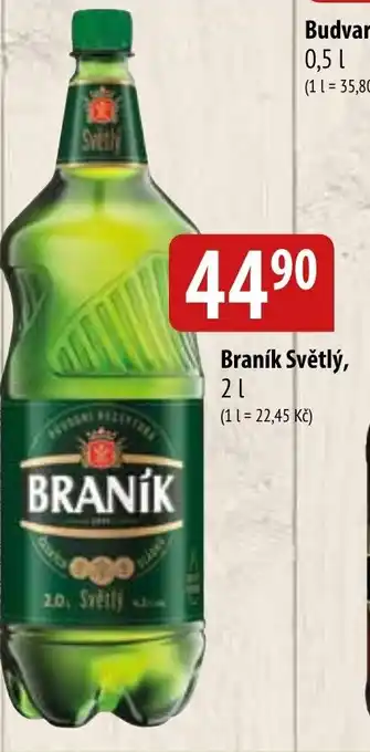 Bala Braník Světlý, 2 L. nabídka