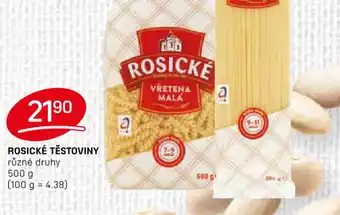 Flop ROSICKÉ TĚSTOVINY nabídka
