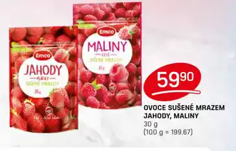 Flop OVOCE SUŠENÉ MRAZEM JAHODY, MALINY nabídka