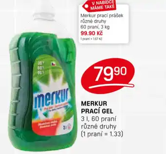 Flop MERKUR PRACÍ GEL nabídka