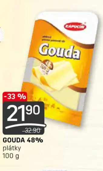 Flop GOUDA 48% plátky 100 g nabídka