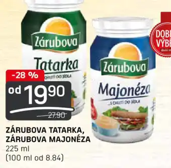 Flop ZÁRUBOVA TATARKA, ZÁRUBOVA MAJONÉZA nabídka