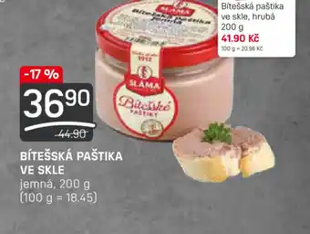 Flop BÍTEŠSKÁ PAŠTIKA VE SKLE nabídka