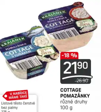 Flop COTTAGE POMAZÁNKY nabídka