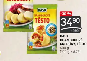 Flop BASK BRAMBOROVÉ KNEDLÍKY, TĚSTO nabídka