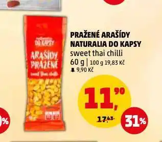 Penny Market Pražené arašídy nabídka