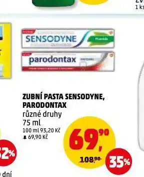 Penny Market Sensodyne zubní pasta nabídka
