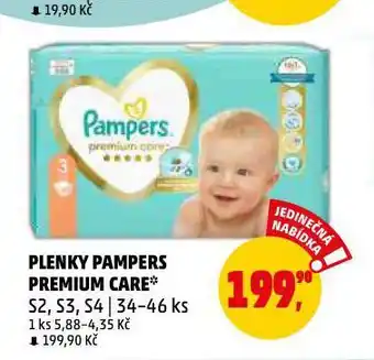 Penny Market Pampers dětské plenky nabídka