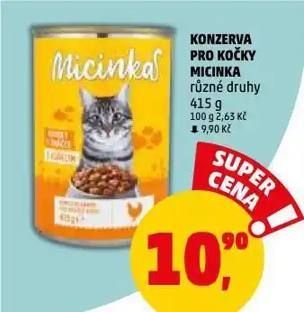 Penny Market Konzerva pro kočky micinka nabídka