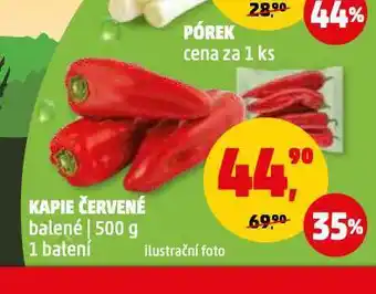 Penny Market Kapie červené nabídka