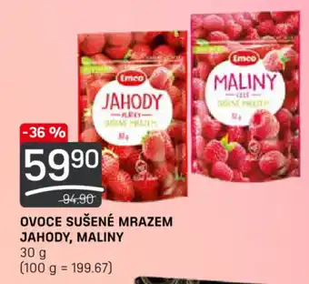 Flop OVOCE SUŠENÉ MRAZEM JAHODY, MALINY nabídka