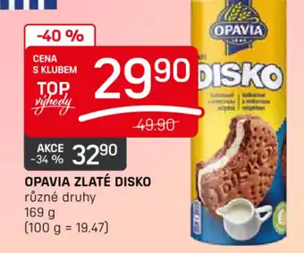 Flop OPAVIA ZLATÉ DISKO nabídka