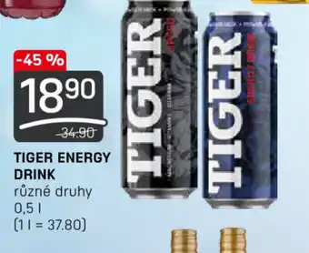 Flop TIGER ENERGY DRINK nabídka