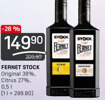 Flop FERNET STOCK nabídka