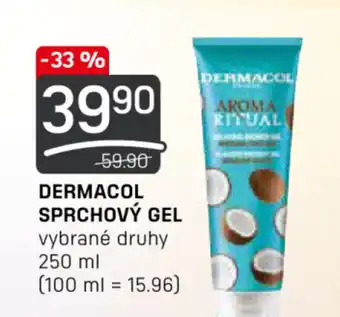 DERMACOL SPRCHOVÝ GEL