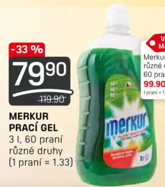 Flop MERKUR PRACÍ GEL nabídka