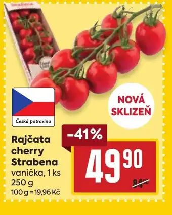 Billa Rajčata cherry Strabena nabídka