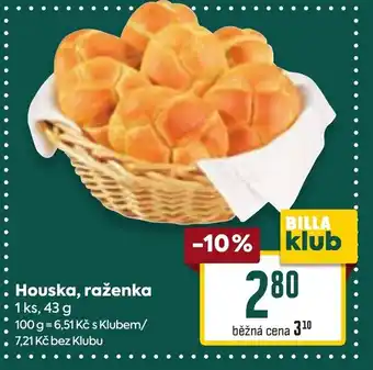 Billa Houska, raženka nabídka