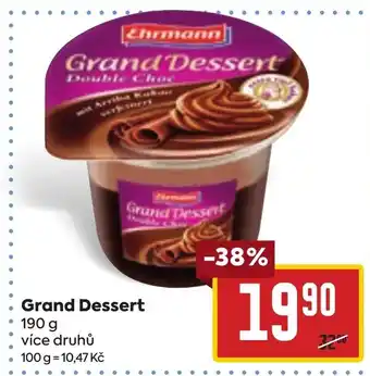 Billa Grand Dessert nabídka