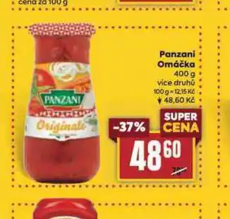 Billa Panzani omáčka nabídka