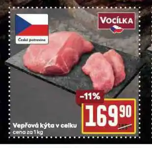 Billa Vepřová kýta nabídka