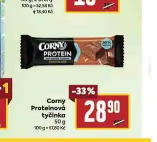 Billa Corny proteinová tyčinka nabídka