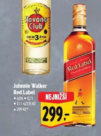 Albert Johnnie walker red label nabídka