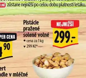Albert Pistácie pražené nabídka
