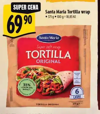 Albert Santa maria tortilla wrap nabídka