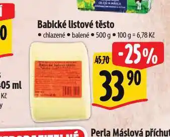 Albert Babické listové těsto nabídka