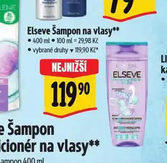 Albert Elseve šampon na vlasy nabídka