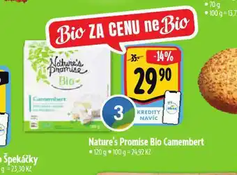 Albert Bio camembert nabídka