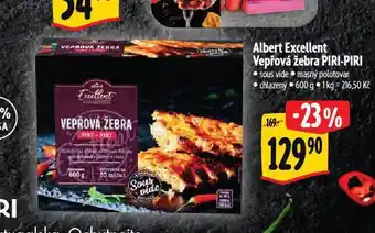 Albert Vepřová žebra piri-piri nabídka