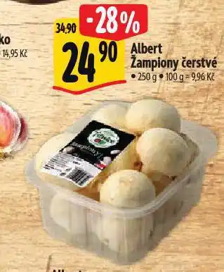 Albert Žampiony nabídka