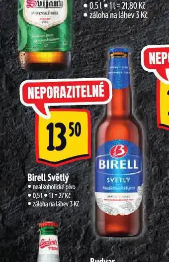 Albert Birell nealkoholické pivo nabídka