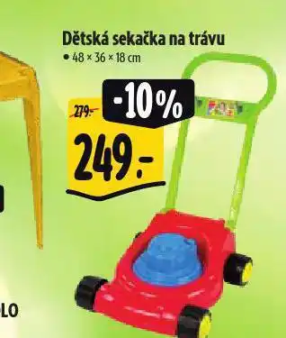 Dětská sekačka na trávu