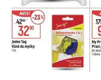 Globus Jeden tag vůně do myčky nabídka