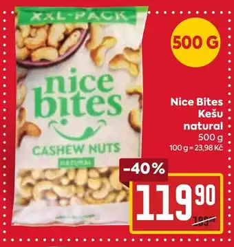 Billa Nice Bites Kešu natural nabídka