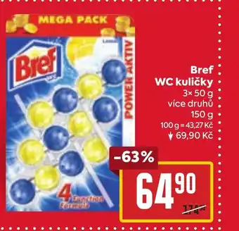 Billa Bref WC kuličky nabídka