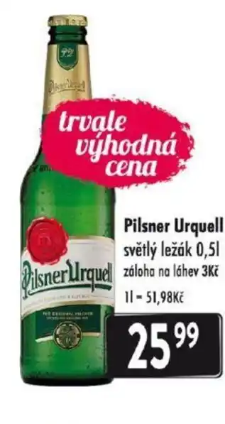 Qanto Pilsner Urquell 0.5L nabídka