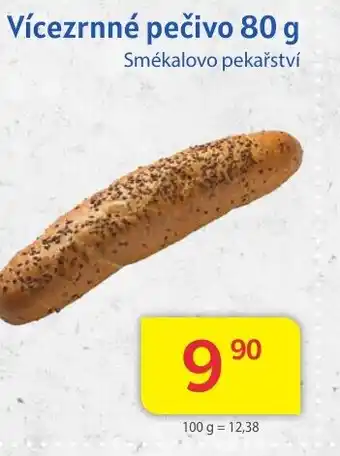 Kubík potraviny Vícezrnné pečivo 80 g nabídka