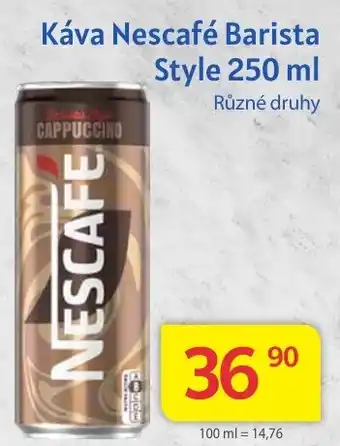 Kubík potraviny Káva Nescafé Barista Style 250 ml nabídka