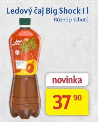 Kubík potraviny Ledový čaj Big Shock 1L nabídka