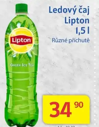 Kubík potraviny Ledový čaj Lipton 1,5L nabídka