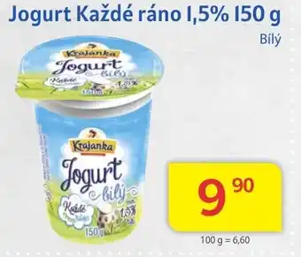 Kubík potraviny Jogurt Každé ráno 1,5% 150 g nabídka