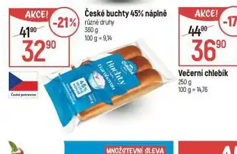 Globus České buchty 45% náplně nabídka