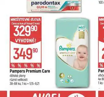 Globus Pampers dětské plenky nabídka